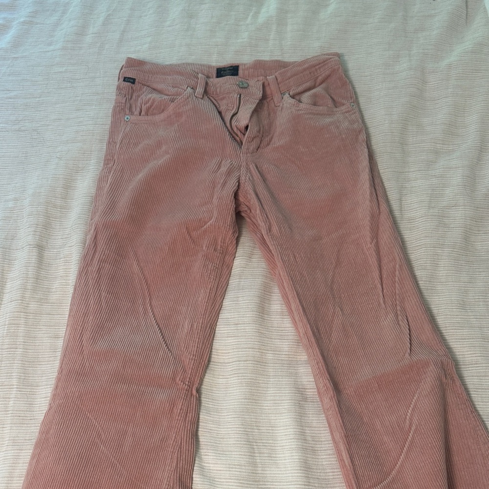 Citizen of Humanity Blush Corduroy Pants size 28